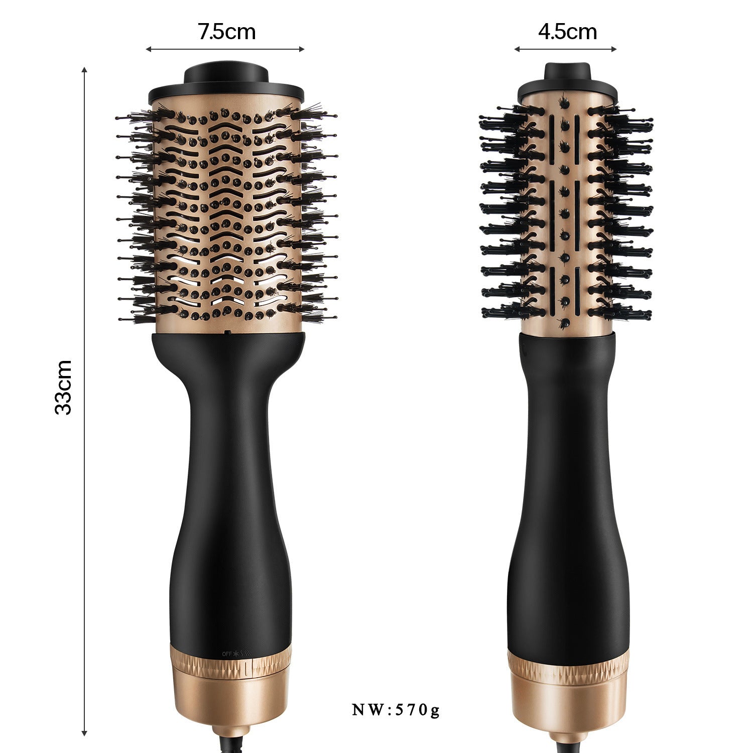 Hot-air Comb Hair Straightener Hot-air Comb Hair Straightener